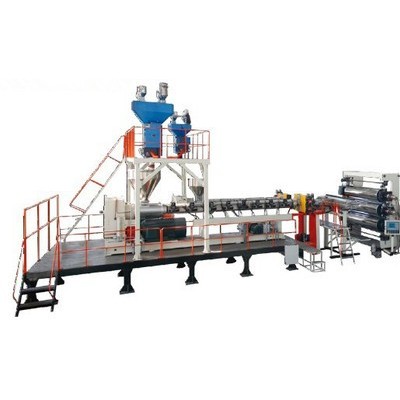 上海金緯機械JW170-2600塑料板材設備 企業(yè)生產(chǎn)PP、PE、PVDF厚板擠出生產(chǎn)線