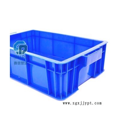 重慶塑料周轉(zhuǎn)箱廠家，400大耳朵電子廠通用工業(yè)塑料膠箱