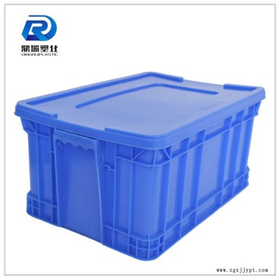 5號B款塑料周轉(zhuǎn)箱餐具消毒箱/塑料周轉(zhuǎn)箱價格　藍色加厚加蓋子塑料周轉(zhuǎn)箱儲物箱