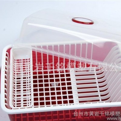 新品塑料雙層碗架模具 瀝水架模具設(shè)計(jì) 臺州黃巖模具廠