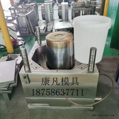塑料模具定做10L18L 20公斤公斤塑膠桶模具，涂料桶模具25升真石漆桶 油漆桶模具