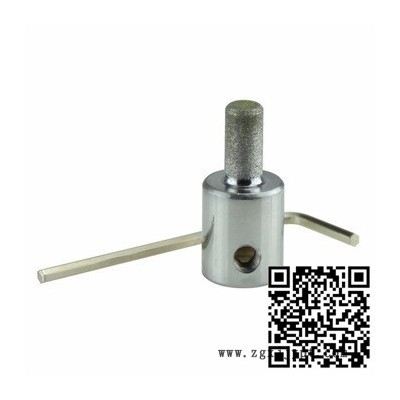曼德MBG14金剛石工具配件熱風**磨輪鍍鉻打磨金剛石磨頭工具配件玻璃陶瓷