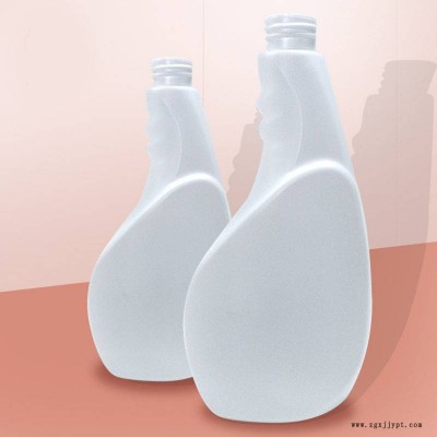 500ml 白色扁塑料瓶 衣領凈 除味劑 日化用品塑料 瓶工廠批發(fā)