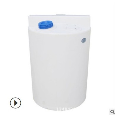 廠家直銷2000L塑料加藥箱2噸環(huán)保工程加藥攪拌PE桶絮凝劑儲存計量