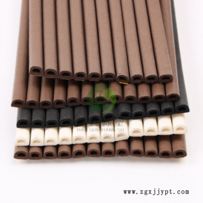 供應D型自粘型三元乙丙橡膠發(fā)泡密封條海綿彩色木門隔音防撞條