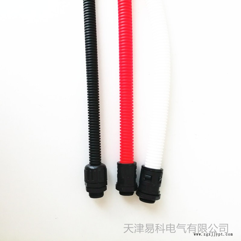 山東煙臺廠家批發(fā)尼龍軟管黑色塑料軟管 軟管防水接頭 批發(fā)直銷