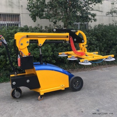 山東悍博玻璃搬運機械手  玻璃搬運助力機械手旋轉(zhuǎn)吸盤吊具  HG-50型復(fù)合板安裝械臂