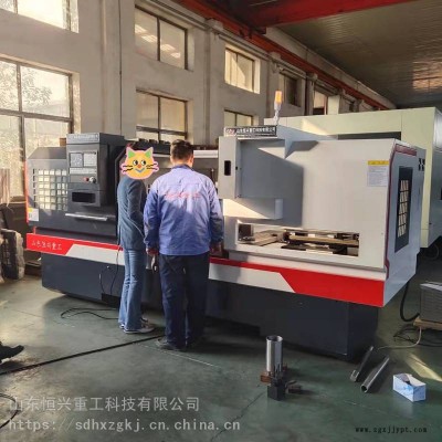 機(jī)械手自動上下料數(shù)控車床 恒興牌雙頭數(shù)控機(jī)床